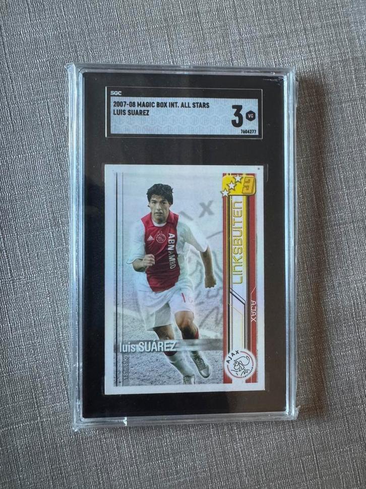 Luis Suárez 2007-08 All Stars SGC 3 Ajax Eredivisie, Hobby en Vrije tijd, Verzamelkaartspellen | Overige, Zo goed als nieuw, Losse kaart