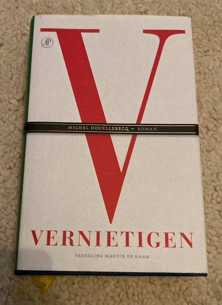 Michel Houellebecq - Vernietigen, Boeken, Literatuur, Zo goed als nieuw, Europa overig, Ophalen of Verzenden