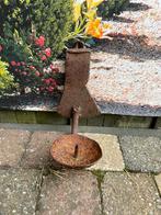 Kandelaar ontwerp met bijl, Ophalen, Gebruikt, Metaal, Kandelaar