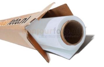 Colortone 1.38m x 11m - Arctic White / Zwart beschikbaar voor biedingen