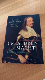 Creaturen van de macht - Geert H. janssen nieuw, Nieuw, Geert H Janssen, Ophalen of Verzenden, 17e en 18e eeuw
