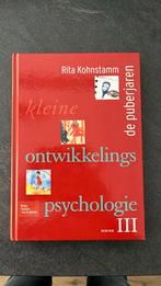 R. Kohnstamm - De puberjaren, Ophalen of Verzenden, R. Kohnstamm, Ontwikkelingspsychologie, Zo goed als nieuw