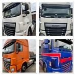 ✅ 4x DAF XF trekkers aangeboden door transportbedrijf R’dam, Auto's, Automaat, USB, 460 pk, Wit