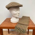 Vintage flatcap / franse pet & sjaal, Ophalen of Verzenden