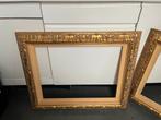 Gouden houten lijsten, Ophalen of Verzenden, Zo goed als nieuw, Hout, Minder dan 50 cm