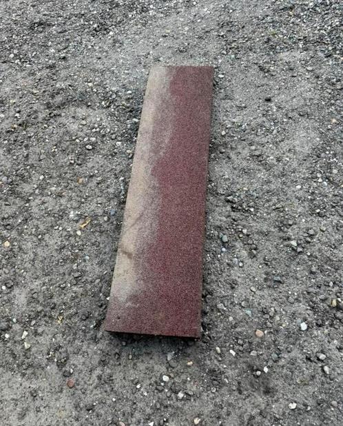 Rubberen rubberen opsluitbanden 100x25x5 zandbak ed ruim 18m, Tuin en Terras, Tegels en Klinkers, Gebruikt, Rubber, Ophalen