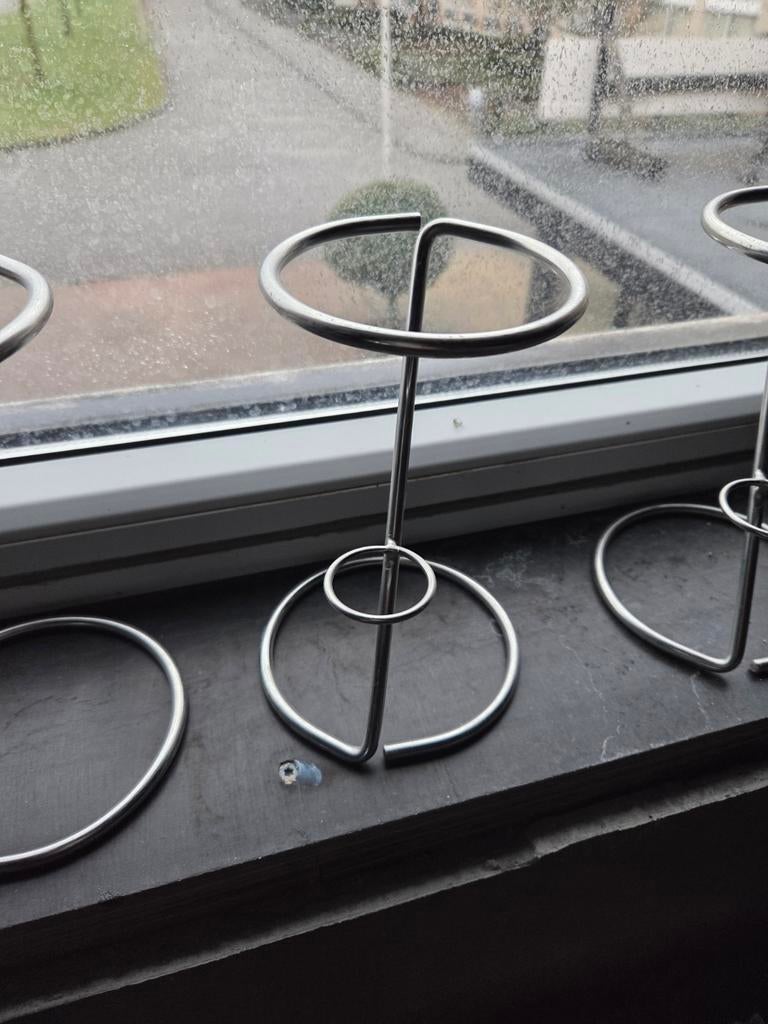 30x FrietZakHouders RVS - Vaatwasserbestendig, Ophalen of Verzenden