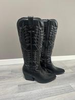 Zwarte cowboy Laarzen Maat 38 - Most wanted, Ophalen of Verzenden, Zo goed als nieuw, Zwart, Hoge laarzen
