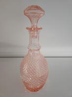Roze Karaf met Stop, Antiek en Kunst, Ophalen of Verzenden