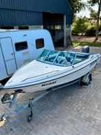 Omc red hawk, Watersport en Boten, Speedboten, Ophalen, Minder dan 70 pk, 3 tot 6 meter, Buitenboordmotor