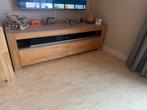 Woood tv meubel, Ophalen, 100 tot 150 cm, Eikenhout, Zo goed als nieuw