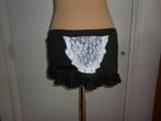 kort rokje maat M merk: fantasy lingerie, Verzenden, Zwart, Overige typen