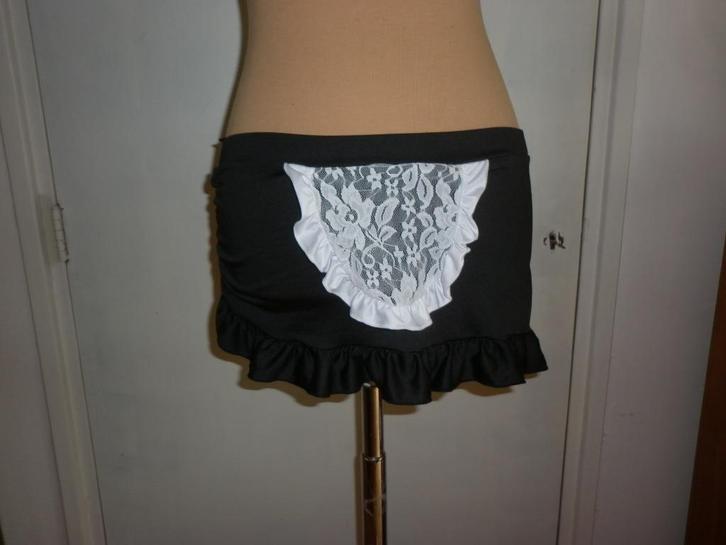 kort rokje maat M merk: fantasy lingerie, Kleding | Dames, Ondergoed en Lingerie, Overige typen, Zwart, Verzenden