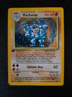 Machamp Base Set 1st Edition 8/102- Zeldzame Pokémonkaart!, Hobby en Vrije tijd, Verzamelkaartspellen | Pokémon, Ophalen of Verzenden