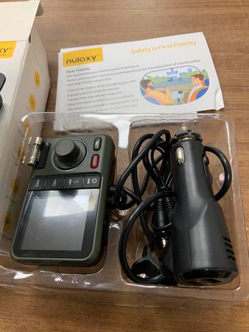 Nulaxy KM28 wireless FM transmitter beschikbaar voor biedingen