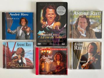 André Rieu 2Dvd en 5 cd’s o.a. Strauss & Co - Dromen - Kerst beschikbaar voor biedingen