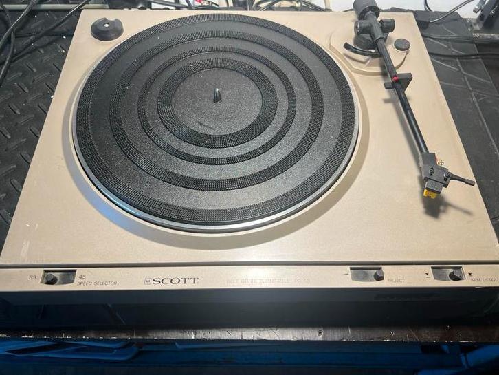 Scott PS-18 Platenspeler, Audio, Tv en Foto, Platenspelers, Gebruikt, Platenspeler, Overige merken, Ophalen of Verzenden
