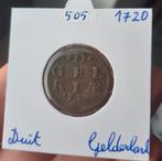Duit gelderland 1720, Postzegels en Munten, Munten | Nederland, Overige waardes, Ophalen of Verzenden, Vóór koninkrijk, Losse munt
