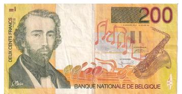 België, 200 Francs, 1996/2001
