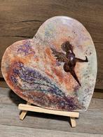 Handgemaakt Epoxy Schilderij - Engel & Lavendel, Ophalen of Verzenden