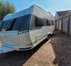 Caravan Hobby 650 UMFE Hobby Prestige mover airco luifel ten, Rondzit, Hobby, 7 tot 8 meter, Particulier
