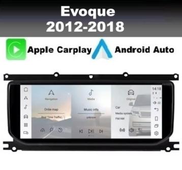 Range Rover Evoque navigatie android 14 apple carplay dab+ beschikbaar voor biedingen