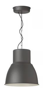 IKEA Hektar Hanglamp - Zwart - 38 cm, Ophalen, Zo goed als nieuw, Metaal, Minder dan 50 cm