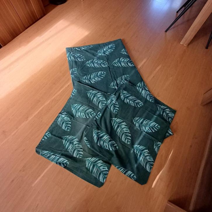 Mooi dekbedovertrek Brightbloom Green van Hema 240-220, Huis en Inrichting, Slaapkamer | Beddengoed, Gebruikt, Dekbedovertrek