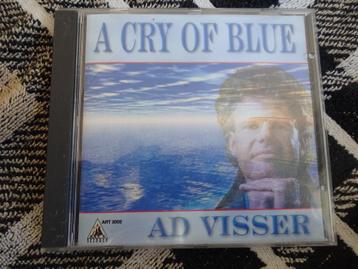 CD Ad Visser – A Cry Of Blue , ART 2002 beschikbaar voor biedingen
