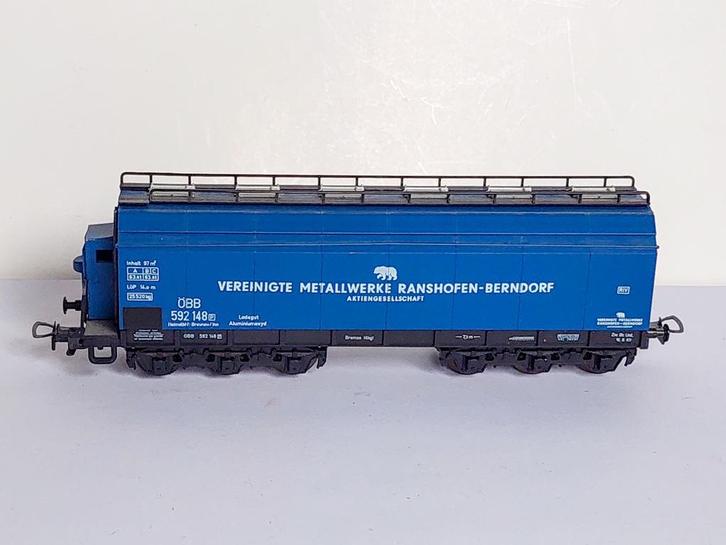 Goederenwagen H0, ÖBB, Hobby en Vrije tijd, Modeltreinen | H0, Zo goed als nieuw, Wagon, Gelijkstroom, Ophalen of Verzenden
