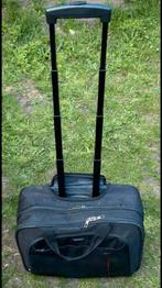 Samsonite  Zwarte Reistas/Koffer met Wieltjes werktas, Ophalen of Verzenden, Zo goed als nieuw