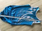 Prachtig en netjes Gympakje maat 158/164 maten zie foto’s, Blauw, Ophalen of Verzenden, Zo goed als nieuw, Turnpak(je)