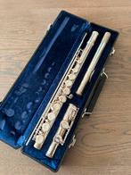 Gemeinhardt verzilverde dwarsfluit – kleppen sluiten goed, Ophalen of Verzenden, Gebruikt