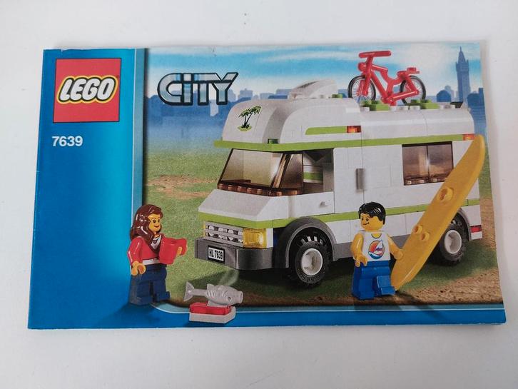 Lego City 7639 Camper / kampeerwagen, Kinderen en Baby's, Speelgoed | Duplo en Lego, Zo goed als nieuw, Lego, Complete set, Ophalen of Verzenden