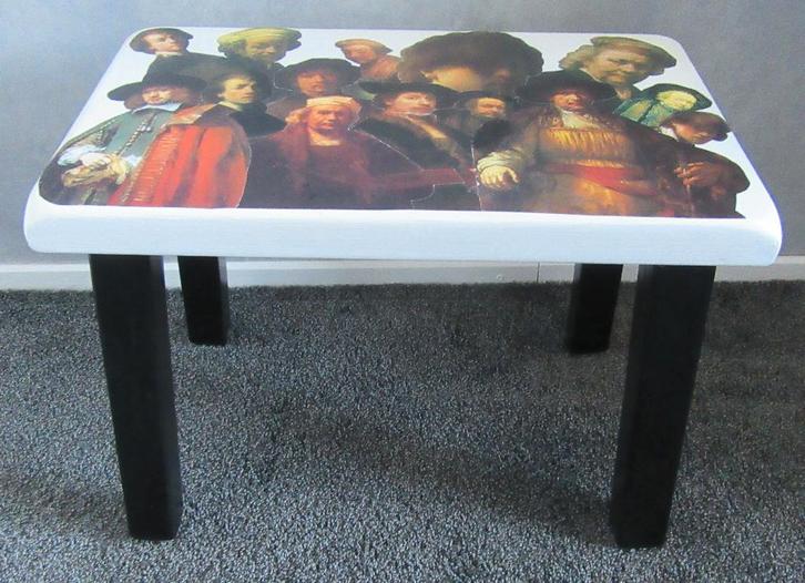 kunstkrukje Rembrandt 45x27x23h, Huis en Inrichting, Krukjes, Nieuw, Hout, Ophalen of Verzenden