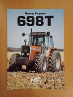 Folder Massey Ferguson MF 698 T, Boeken, Gelezen, Ophalen of Verzenden, Tractor en Landbouw