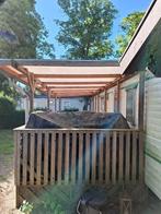 veranda met stacaravan, Ophalen, Gebruikt, Veranda