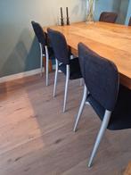 Eetkamerstoelen, Huis en Inrichting, Stoelen, Ophalen, Gebruikt, Metaal, Vier