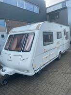 Leuke 5 persoons caravan uit 2004 met stapelbed!, Caravans en Kamperen, Elddis, 75 kg, Ringverwarming, Bedrijf