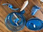 Tupperware snijmachine, Huis en Inrichting, Keuken | Tupperware, Ophalen of Verzenden, Nieuw, Blauw, Overige typen