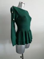 Drole de Copine trui met gouden knopen, maat M/L Nieuw, Verzenden, Nieuw, Maat 38/40 (M), Groen