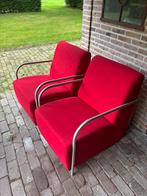 2 x rode fauteuils, Ophalen