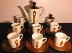Vintage/ Antieke klokken koffie servies, Ophalen of Verzenden