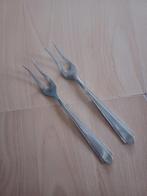 2 vleeswaren vorkjes Gero Zilmeta, Huis en Inrichting, Keuken | Bestek, Ophalen of Verzenden, Zo goed als nieuw, Rvs of Chroom