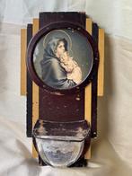 Antiek Wijwaterbakje Maria met Kind, Antiek en Kunst, Antiek | Religie, Ophalen of Verzenden