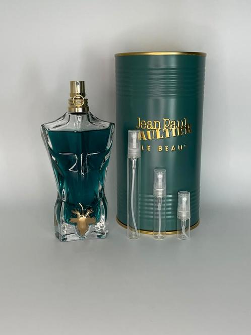 Jean Paul Gaultier Le Beau EDT Sample/Decant, Verzamelen, Parfumverzamelingen, Zo goed als nieuw, Miniatuur, Gevuld, Verzenden