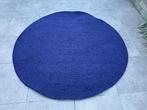 vloerkleed Brink en Campman Ripple 100 % wol 200 cm rond, Huis en Inrichting, Stoffering | Tapijten en Kleden, Hasselt, Blauw