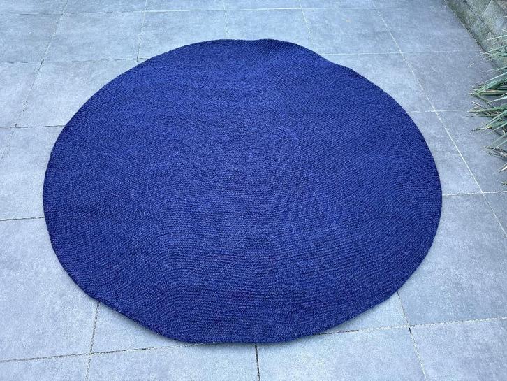 vloerkleed Brink en Campman Ripple 100 % wol 200 cm rond, Huis en Inrichting, Stoffering | Tapijten en Kleden, Nieuw, 200 cm of meer