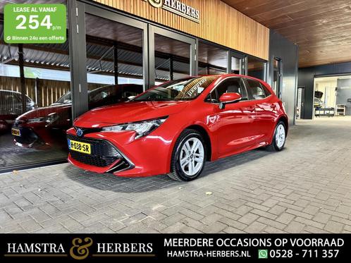 Toyota Corolla 1.8 Hybrid Business rood, Auto's, Toyota, Bedrijf, Te koop, Corolla, ABS, Achteruitrijcamera, Adaptive Cruise Control