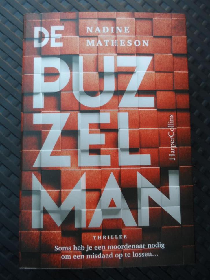 Nadine Matheson - De puzzelman, Boeken, Thrillers, Zo goed als nieuw, Ophalen of Verzenden